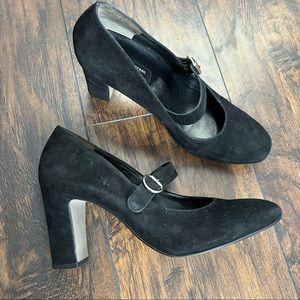Paul Green Black Mary Jane Heels